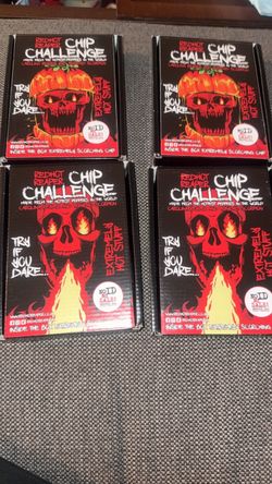 One  chip challenge red hot reaper
