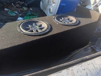 Car Speaker With Box 2 Kickers