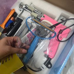 BESGEER Rug Tufting Gun with Carpet Trimmer Kit - Rug Tuft with Tufting Shears, 2 in 1 Cut & Loop Pile Carpet Gun and Carving Clippers, Tufting Machin