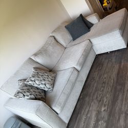 Living Spaces L Shaped Section Couch