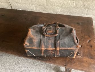 Antique Leather Doctor Bag