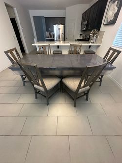 Rustic farm look dining room table Rustic farm look dining room table