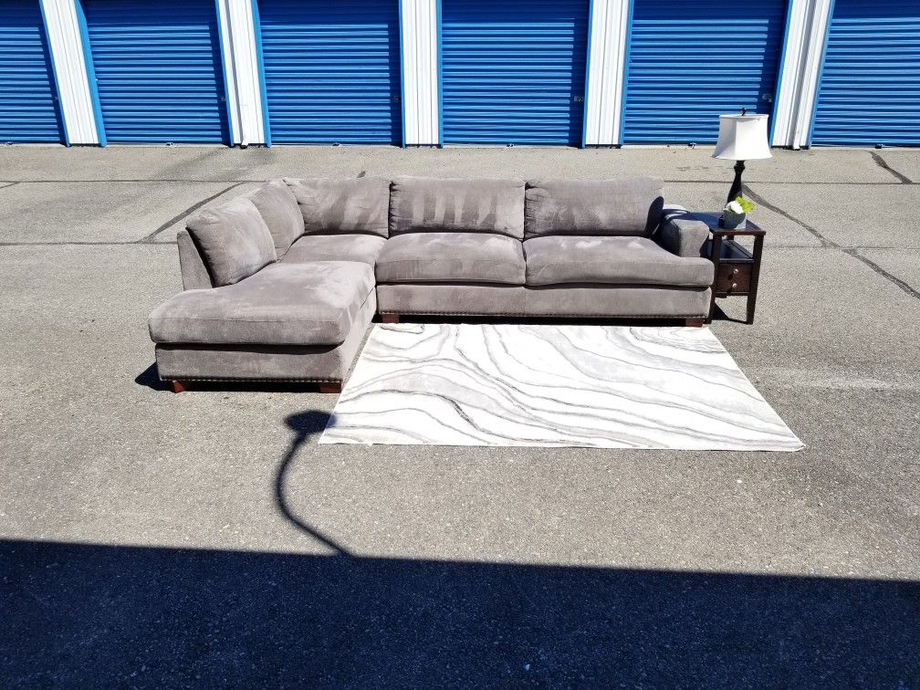 Sectional Sofa Couch From Costco FREE DELIVERY for Sale in WA