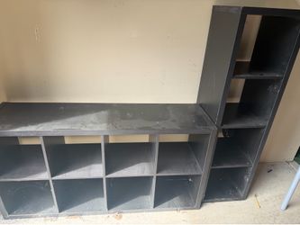 Black storage shelves $20 for all