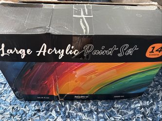 Large nicpro acrylic paint 33.8oz each