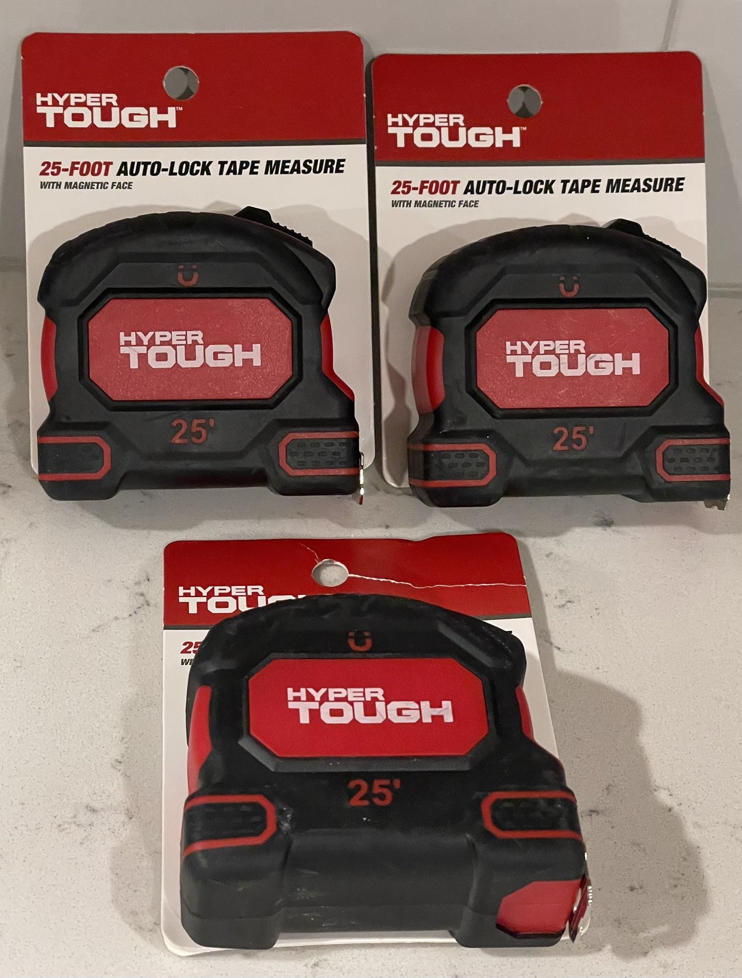 Tape Measure with magnetic face