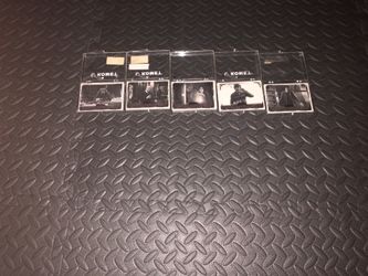 Set of Harry Potter trading cards