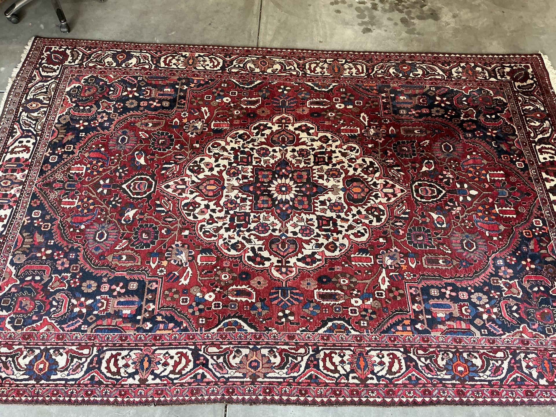Persian Classic Wool Rug Vintage