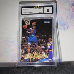 1998 Fleer Tradition  #100 Kevin Garnett HOF Timberwolves UCG 8 NM-MT 