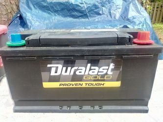 Duralast Gold Group 49 H8 car truck battery perfect condition