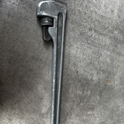 Snap On  PWA24A  24” Aluminum Pipe Wrench Use Tool