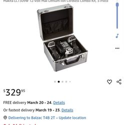 Two impact drills And Battery With Case