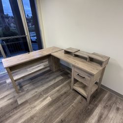 L-shaped Corner Office Desk