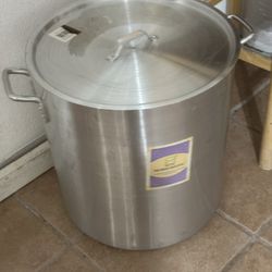 100 QT Aluminum Stock Pot Brand New