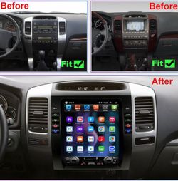 Lexus GX470 Radio Upgrade 2002-2009,Android Stereo Replacement,8Core CPU,12.1inch IPS Touch Screen,Carplay and Android Auto.