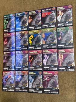 19 Karaoke DVDs, Sealed, Like New, JSK