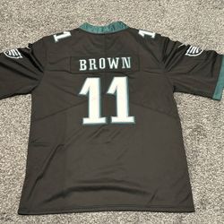 Philadelphia Eagles Aj Brown #11 Black XXL Jersey 