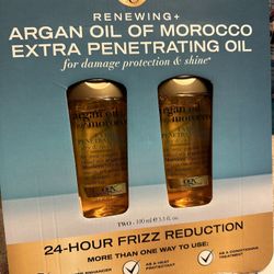 4X bottles renewing + argan oil of morocco