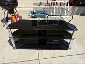 Glass TV Stand