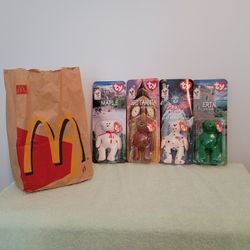 Beanie Babies Collectibles McDonald's Mini Bears