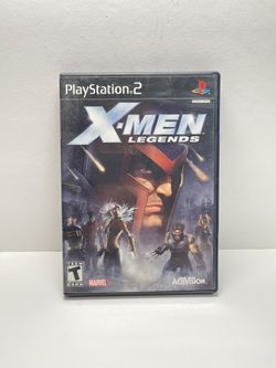 X-Men Legends PS2 No Manual