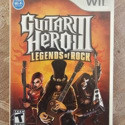 guitar hero wii