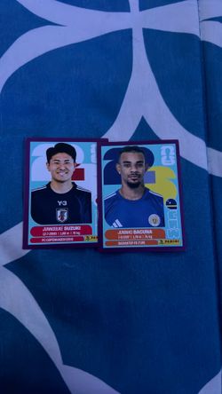 2 purple panini sticker