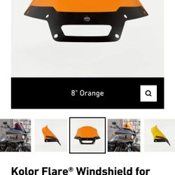 8" Klock Werks Windshield