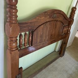 Queen Wood Headboard 