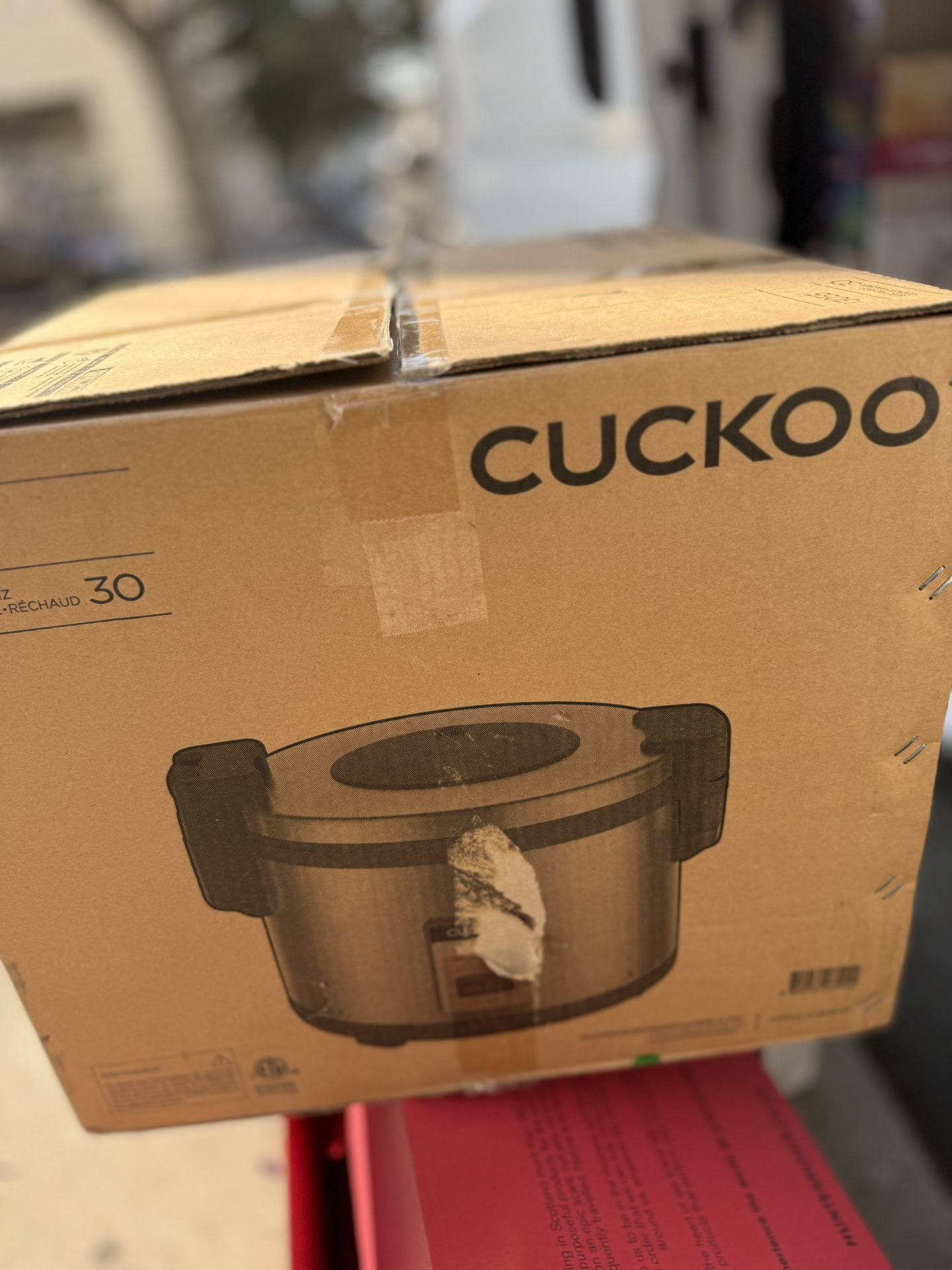 CUCKOO CR-3032 30-Cup Commercial Electric Rice Cooker and Warmer