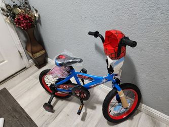 Huffy Bike spider man Kids 16 new Ready to ride good condition