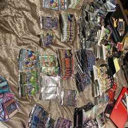 Yugi-oh Cards On Deck.