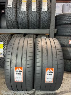 (2) 285/30/20 Michelin