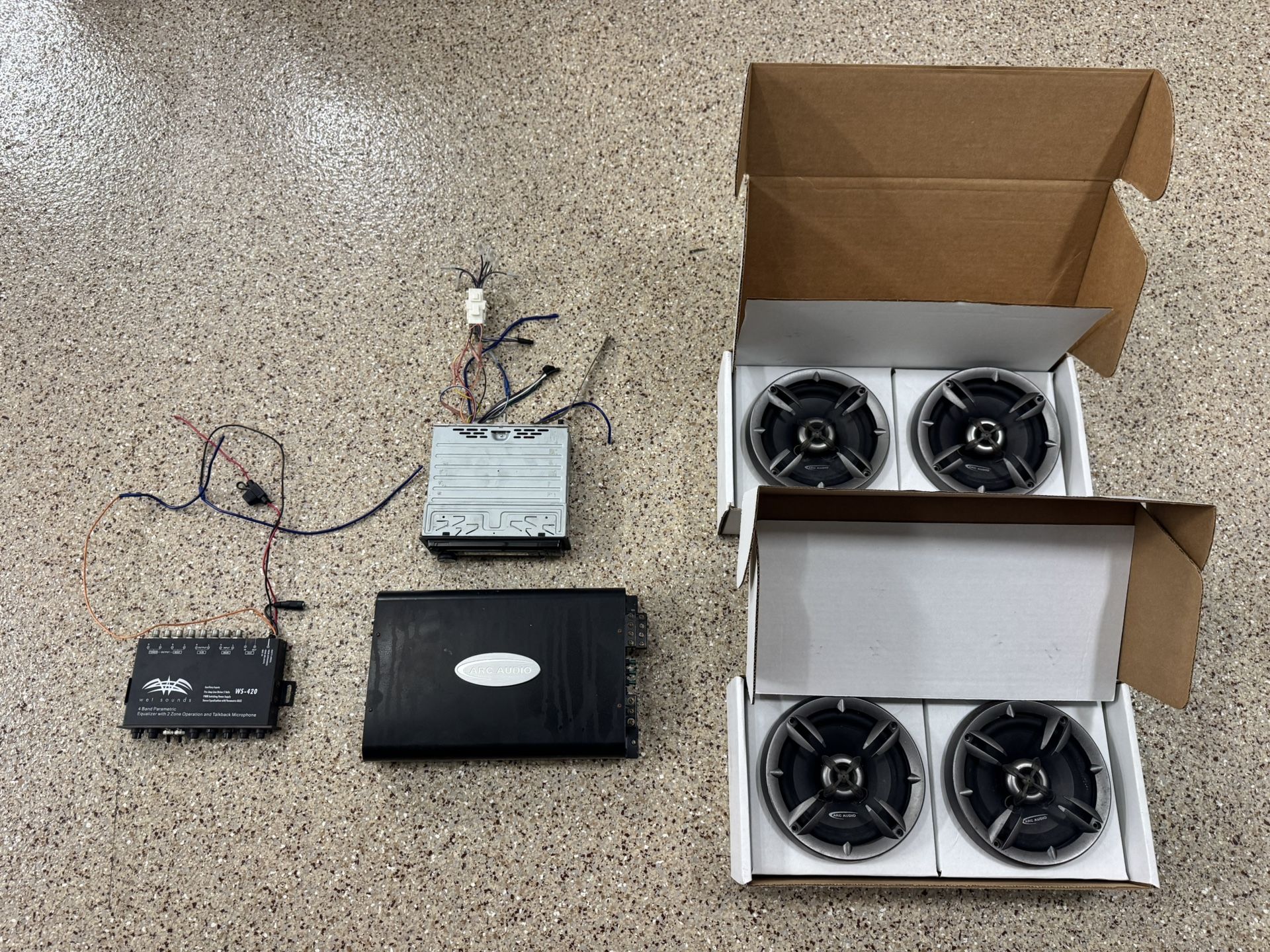 Pre-owned ARC Audio / Sony Boat Stereo System