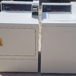 Speed Queen Commercial Washer And Dryer Set