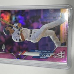 Corey Seager Refractor Card