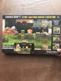 Minecraft stop-motion movie creator
