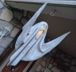 Concrete Halloween Ghosts 