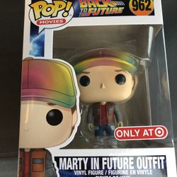 Funko Pop Marty Mcfly Target Exclusive