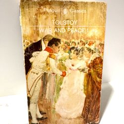 War and Peace Vol 1 Tolstoy Penguin Classics Vintage Paperback