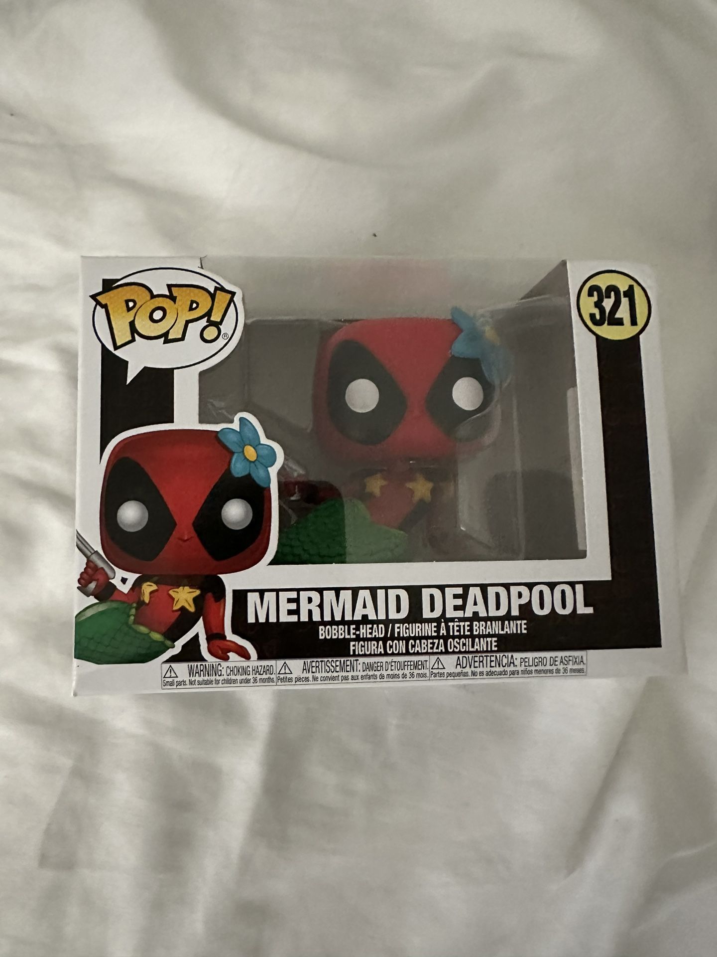 Deadpool Mermaid Funko Pop New