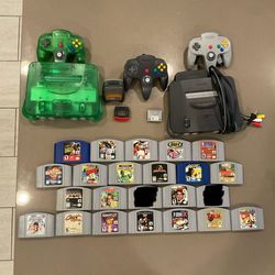 Nintendo 64 n64 consoles games