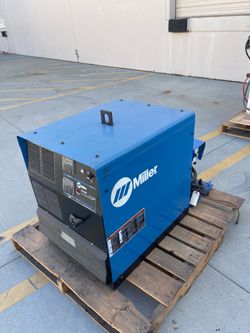 Miller CP-302 Welder w/ Miller-Matic Wire Feeder – Industrial MIG Setup – Works  Selling a Miller CP-302 constant voltage welder paired with a Miller-