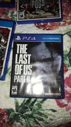 Four different PlayStation 4 games￼