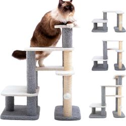 Pettycare Pet Stairs for Small Dogs - Pet Steps for High Beds and Couch,High-Strength Boards for Indoor Small Cats Kittens Dogs Climbing Playing, 3 Co