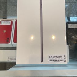 Brand New Apple iPad 9th Generation 64GB WiFi Space Gray 