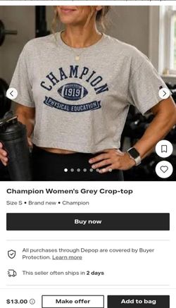 Champion Crop Tee New