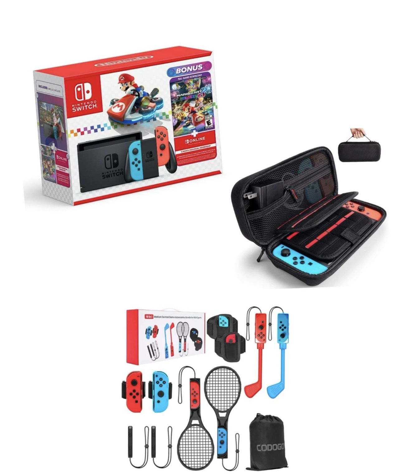 Nintendo switch And Extras