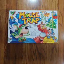 Mouse Trap Kids Board Game Like New