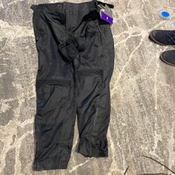 black Bilt Blaze mesh motorcycle riding pants.  